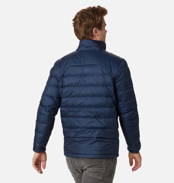 Columbia Autumn Park Down Jacket Navy For Men's NZ8965 New Zealand